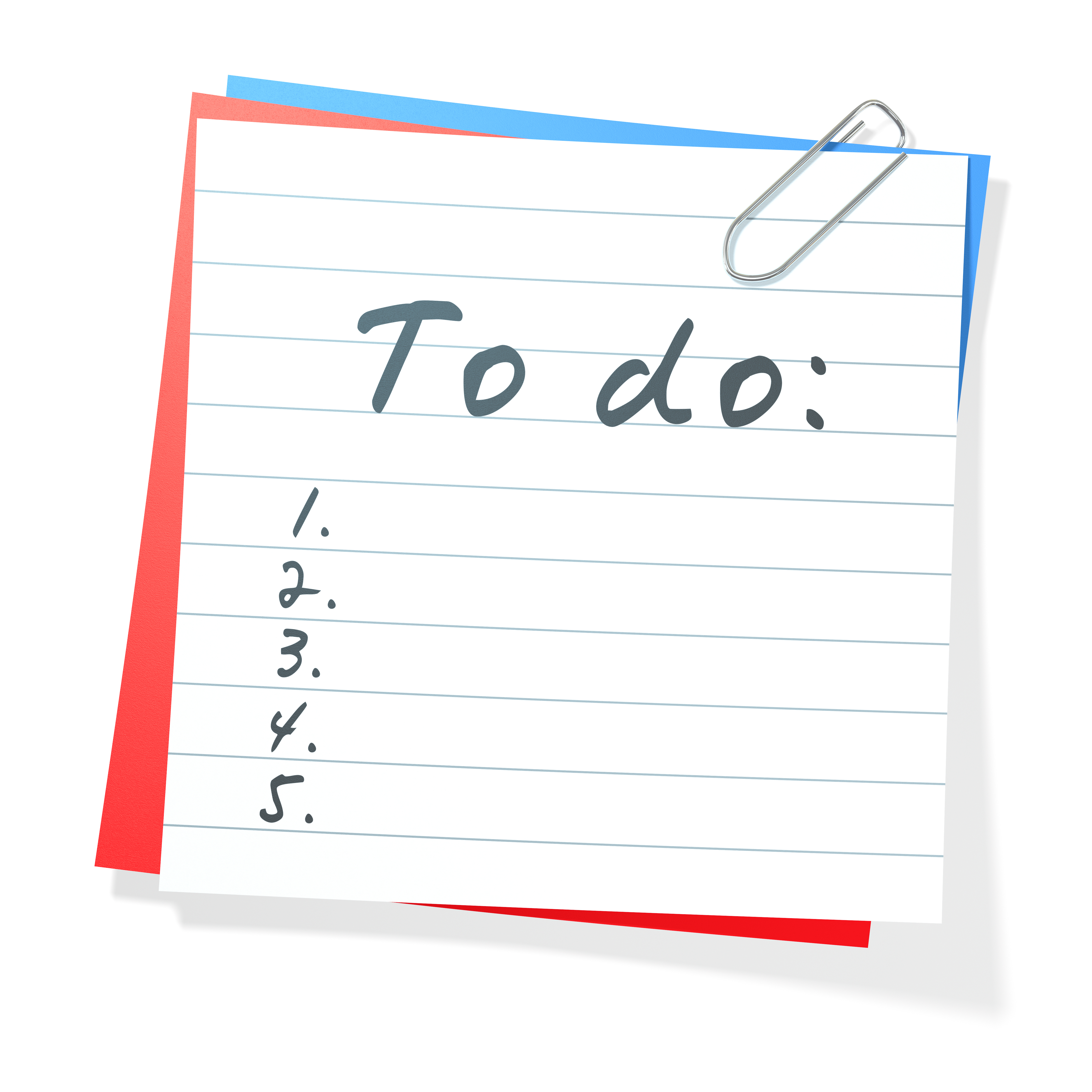 Managing “To Do” Lists